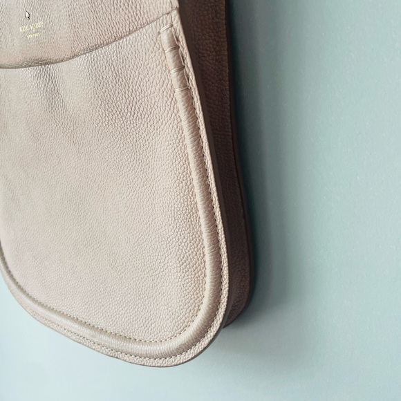 Kate Spade Orchard Street Hemsley Pink and Cream Crossbody Bag with Tassel - Picture 4 of 9